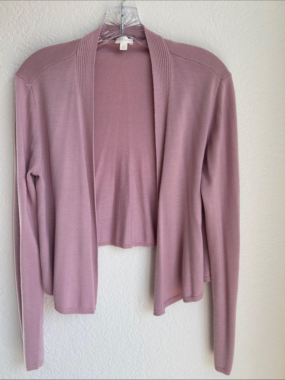 Splendid Dusty Rose Open-Front Women's Cardigan Small